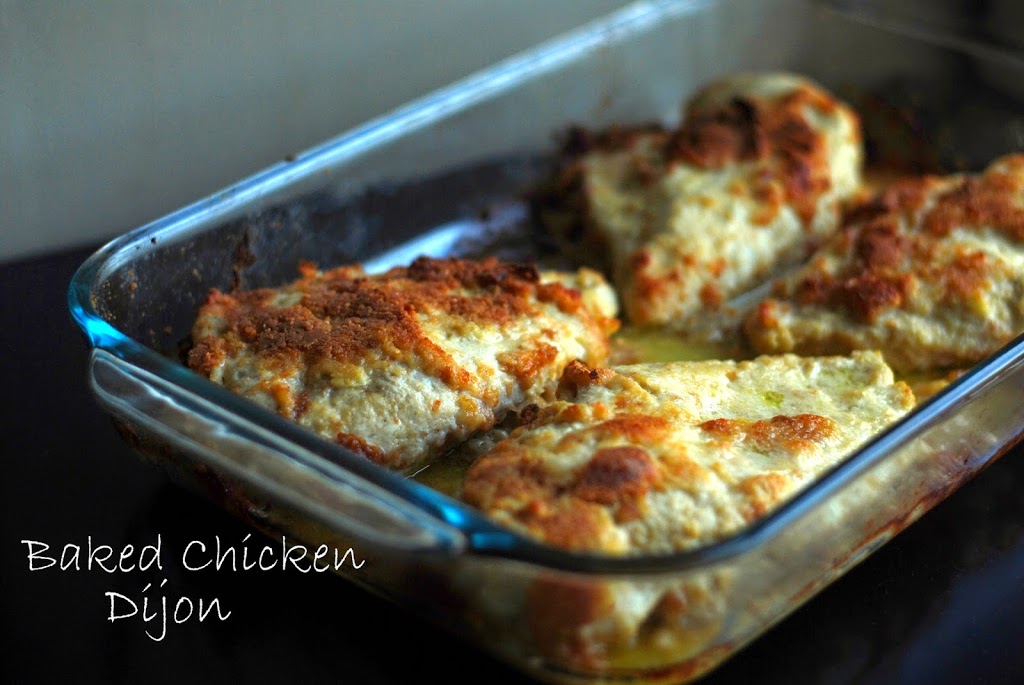 Baked Chicken Dijon | Aunt Bee's Recipes 