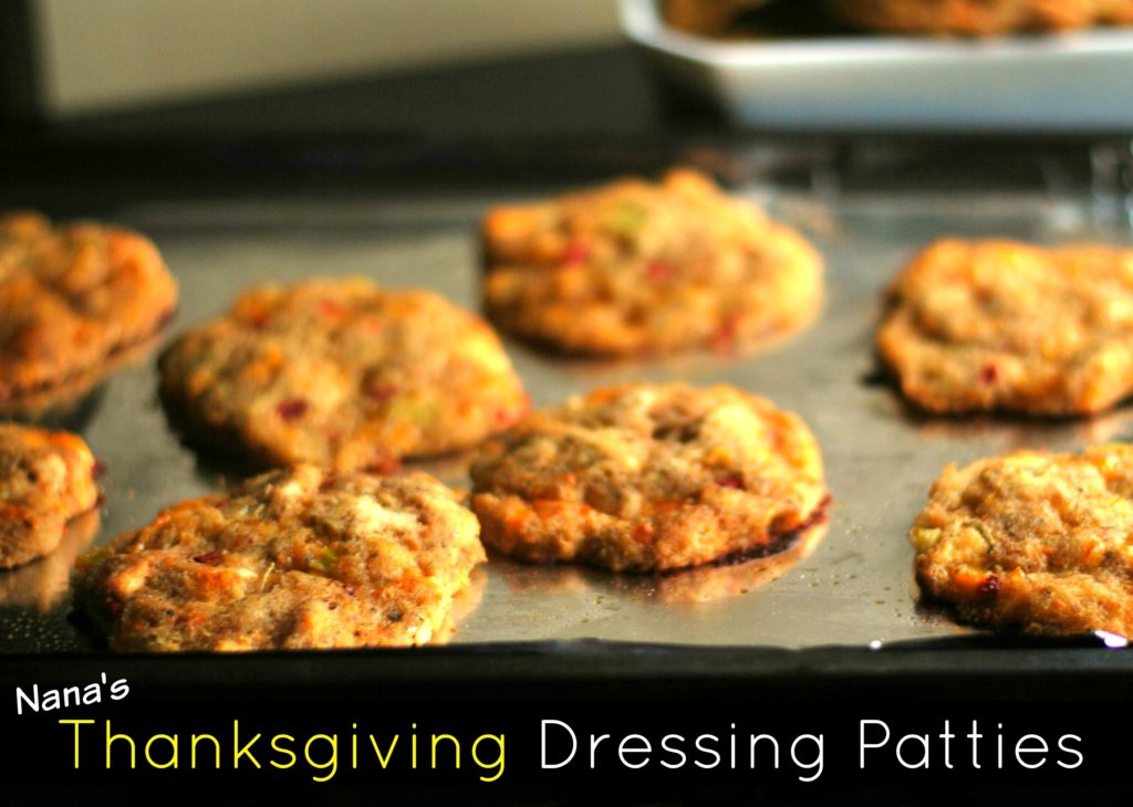 Nana's Thanksgiving Dressing Patties | Aunt Bee's Recipes 