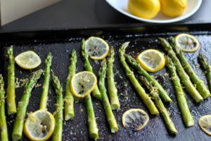 Roasted Asparagus with Lemon | Aunt Bee's Recipes