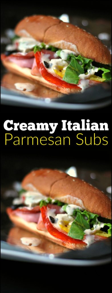 Creamy Italian Parmesan Subs | Aunt Bee's Recipes