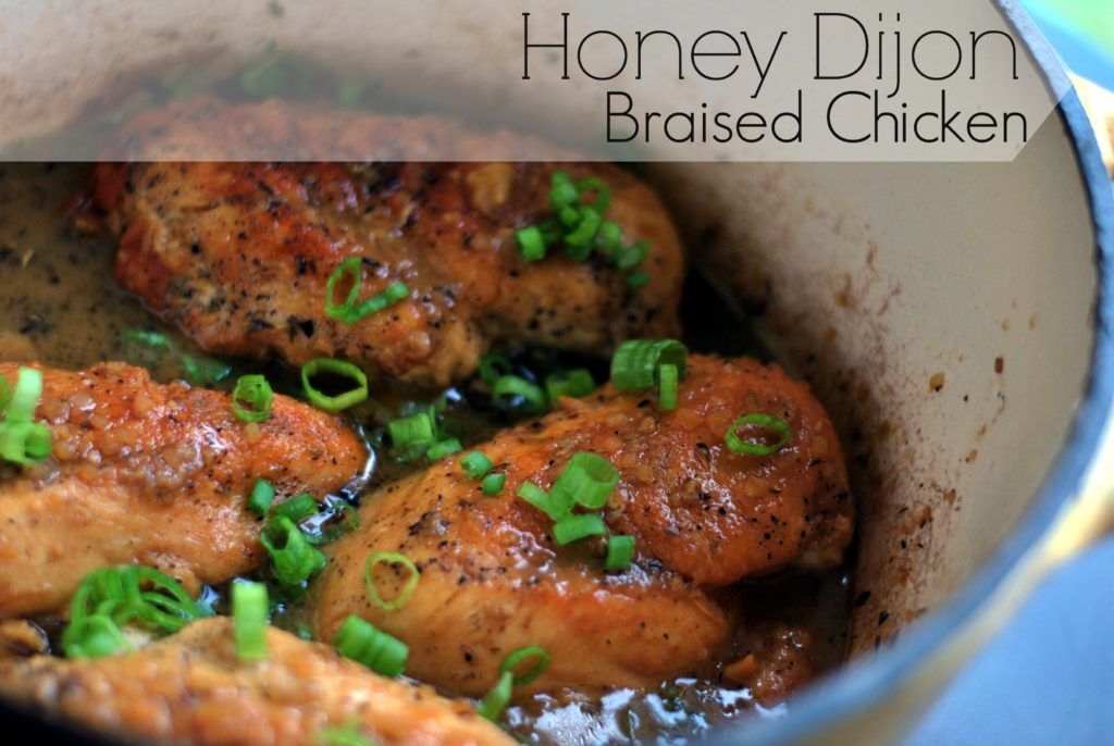Honey Dijon Braised Chicken | Aunt Bee's Recipes