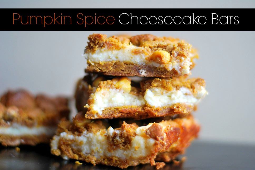Pumpkin Spice Cheesecake Bars | Aunt Bee's Recipes
