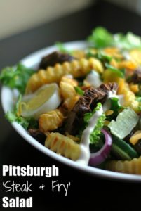 Pittsburgh Steak & Fry Salad | Aunt Bee's Recipes