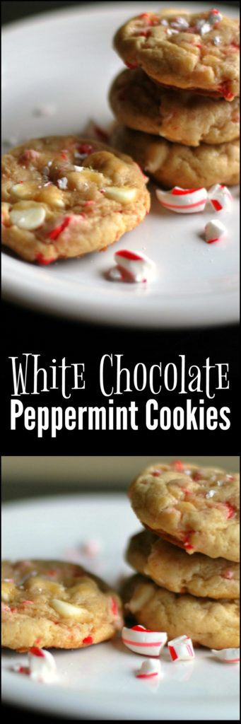 White Chocolate Peppermint Cookies | Aunt Bee's Recipes