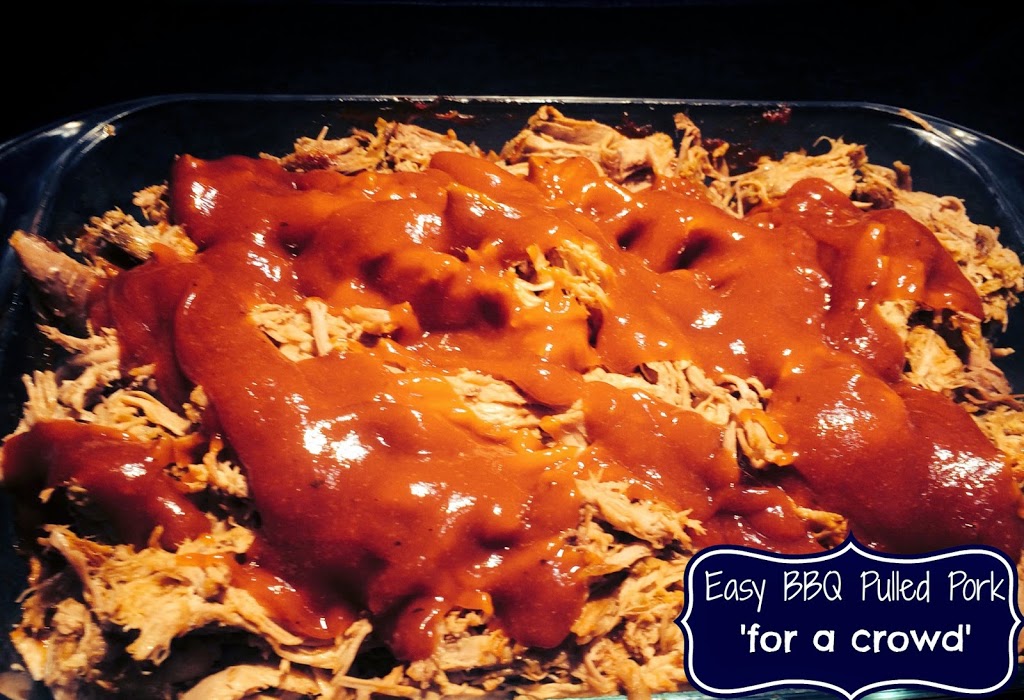 Easy BBQ  Pulled Pork 'for a crowd' | Aunt Bee's Recipes
