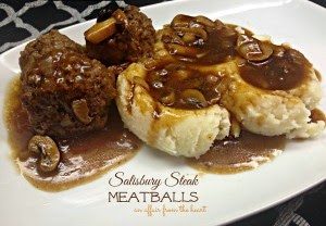Salisbury Steak Meatballs 