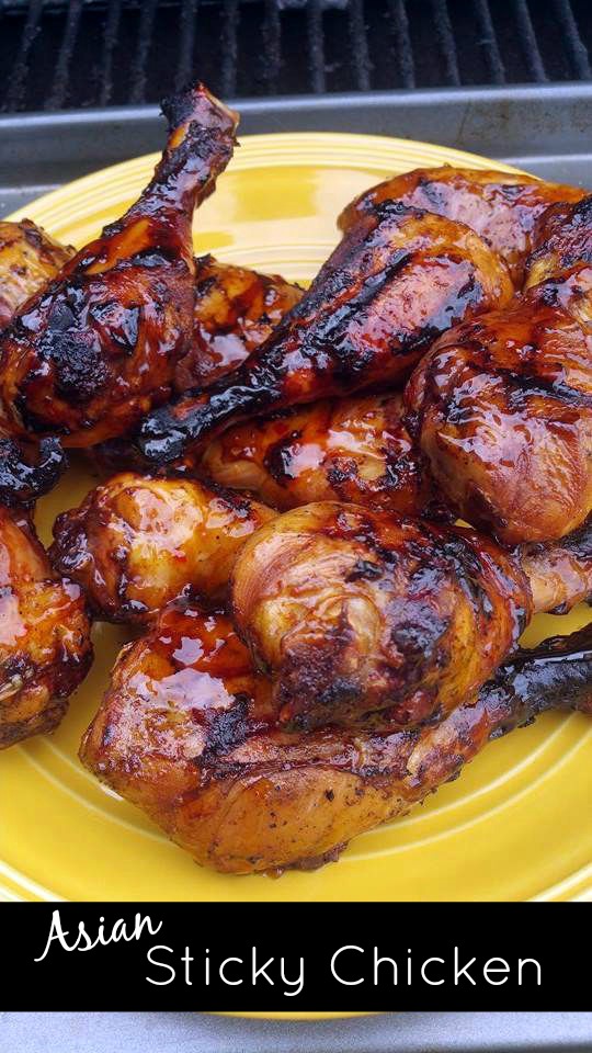 Asian Sticky Chicken | Aunt Bee's Recipes