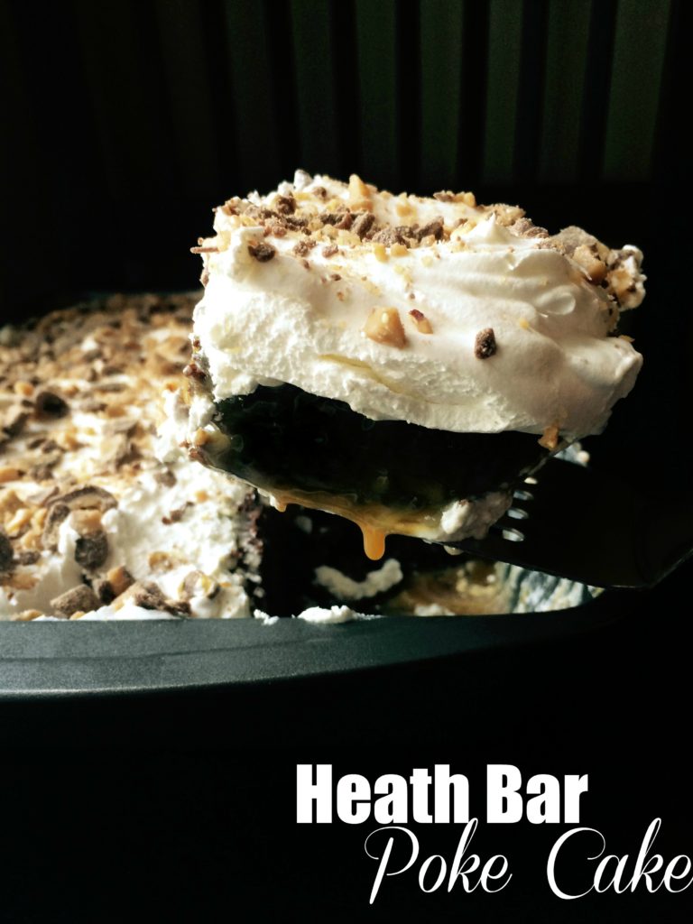 Heath Bar Poke Cake | Aunt Bee's Recipes