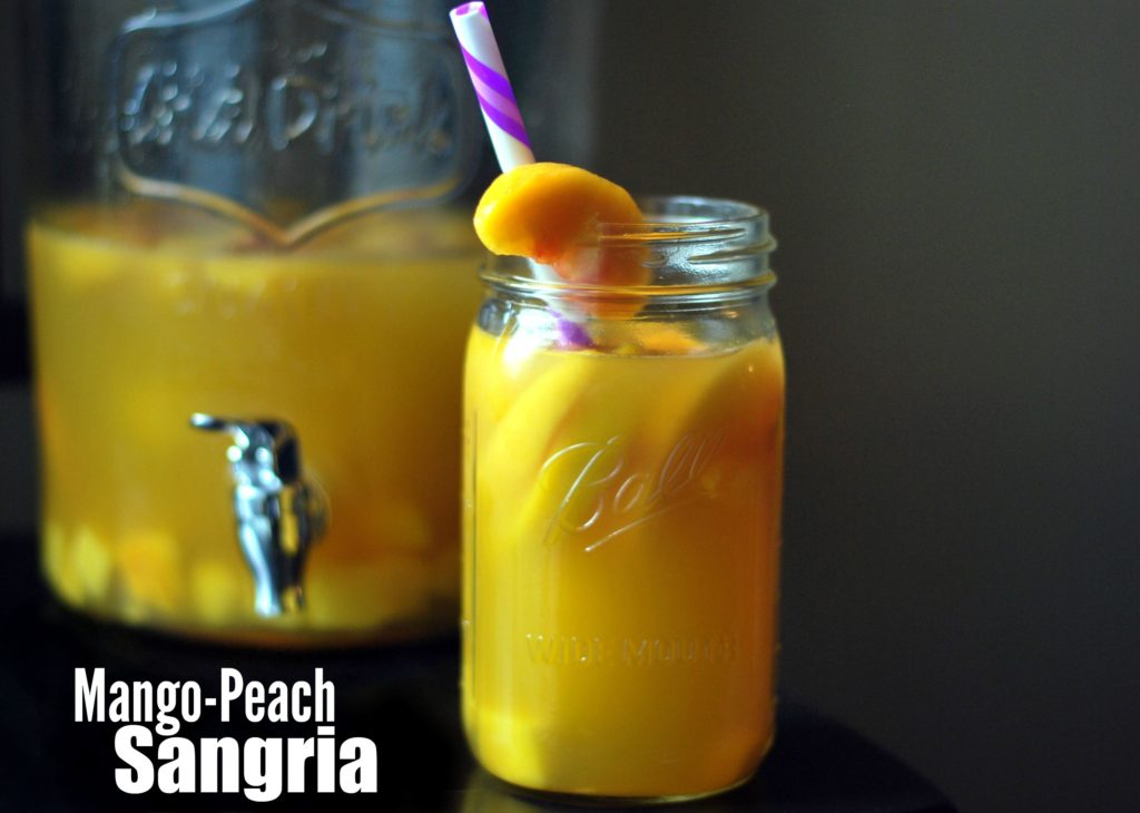 Mango Peach Sangria | Aunt Bee's Recipes