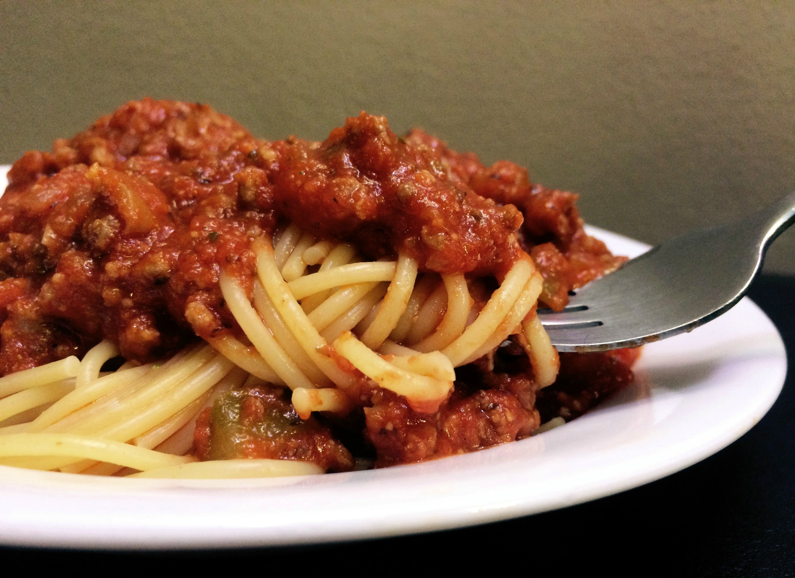 Spaghetti & Meat Sauce - Aunt Bee's Recipes