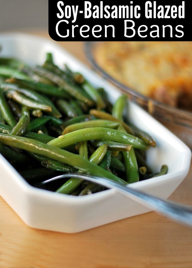 Soy-Balsamic Glazed Green Beans | Aunt Bee's Recipes