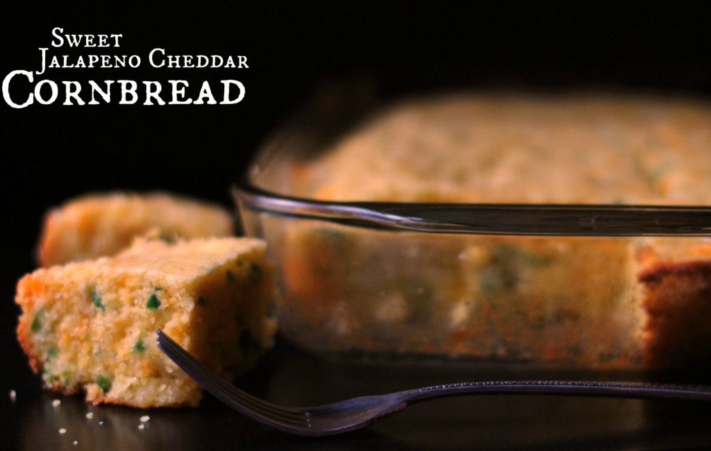 Sweet Jalapeno Cheddar Cornbread | Aunt Bee's Recipes