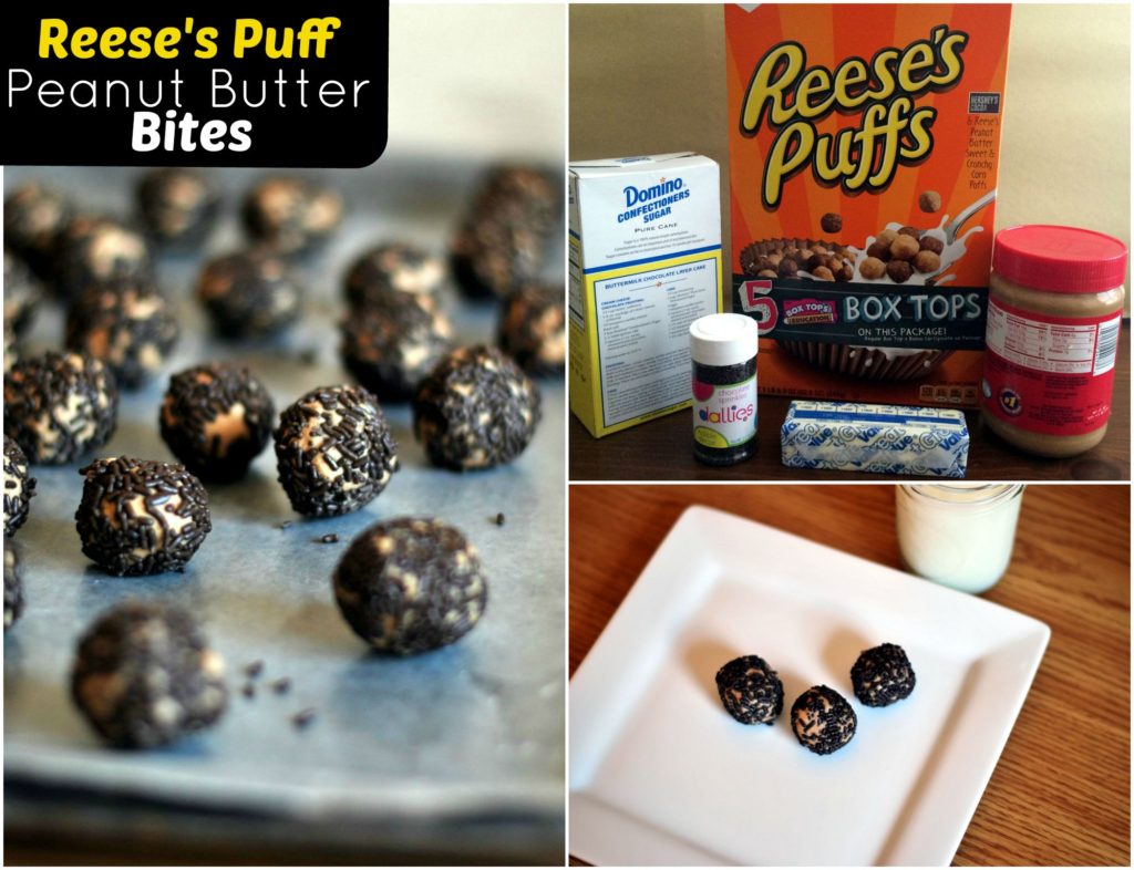 Reese's Puff Peanut Butter Bites | Aunt Bee's Recipes