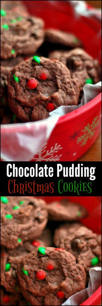 Chocolate Pudding Christmas Cookies | Aunt Bee's Recipes