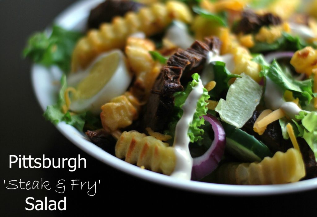 Pittsburgh Salad 'Steak & Fry' Salad | Aunt Bee's Recipes