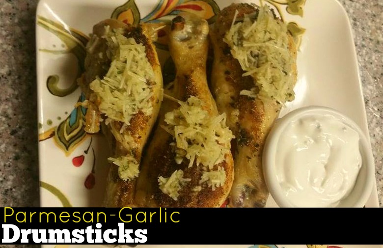 Parmesan-Garlic Drumsticks | Aunt Bee's Recipes