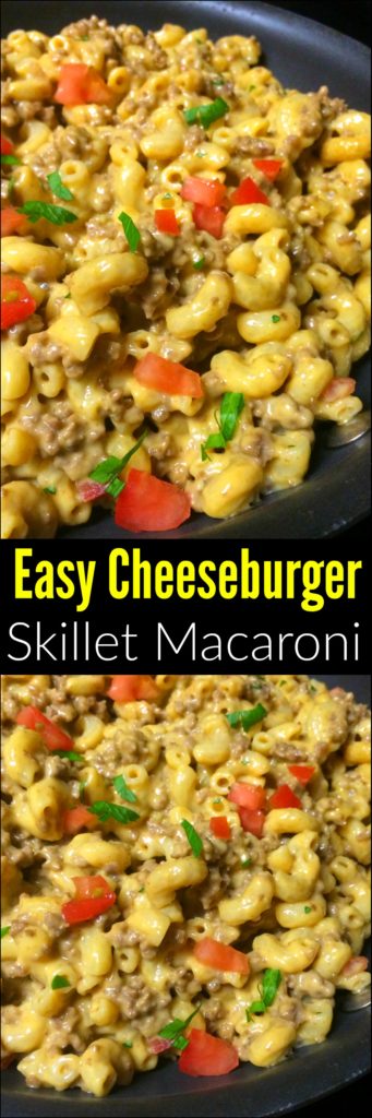 Easy Cheeseburger Skillet Macaroni | Aunt Bee's Recipes