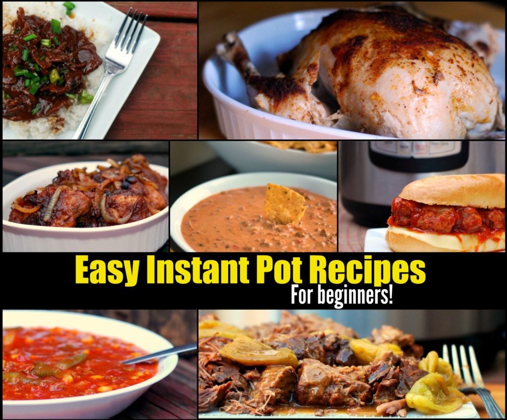 Easy Instant Pot Recipes For Beginners!