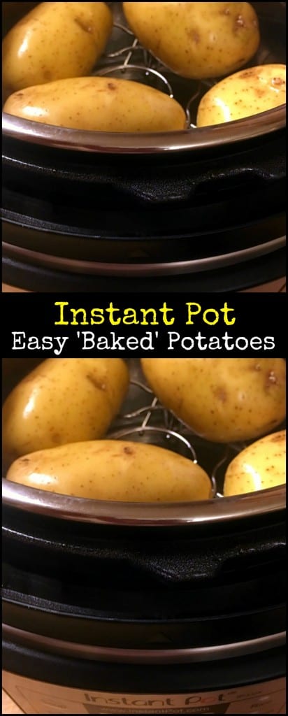 Instant Pot Easy Baked Potatoes | Aunt Bee's Recipes 