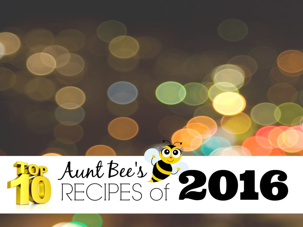 Top 10 Recipes Of 2016