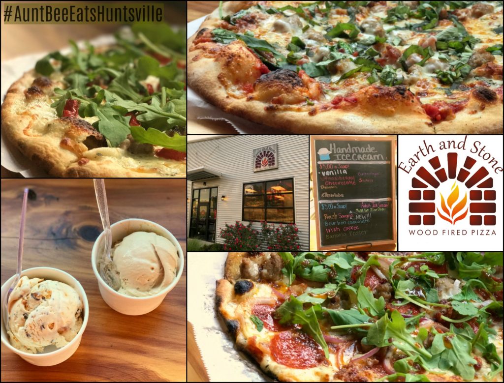 Earth and Stone Wood Fired Pizza #AuntBeeEatsHuntsville | Aunt Bee's Recipes 
